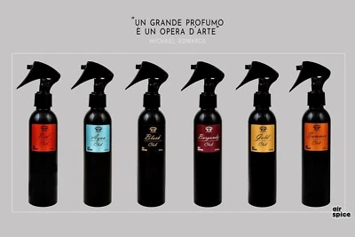 3 PZ Air Spice - Profumo Per Ambienti Spray 200ml - Lo Stile Ha Il Suo Profumo - Immagine 1 di 4