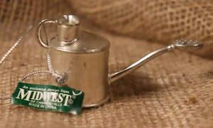 Midwest of Cannon Falls Gardening Spring Themed Watering Can Ornament - Picture 1 of 4