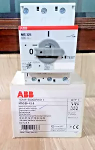 3PCS LOT- ABB MS325-12.5 MOTOR STARTER 1SAM150000R1011 , 3-PH 12.5A, 690V - New - Picture 1 of 9