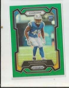 2023 Panini Prizm TULI TUIPULOTU Green Prizm - Picture 1 of 1