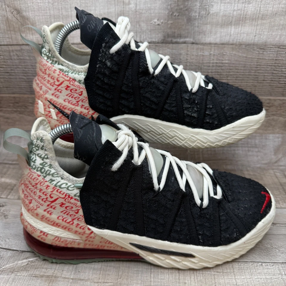 Nike LeBron 18 x Diana Taurasi La Cabra Sneakers Womens 7.5 7 1/2 CQ9283-008 - Image 1 of 4