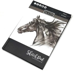 A4 Dibujo Libro de Dibujo Almohadilla de Dibujo Cartucho Blanco Papel Arte Pintura Artesanal 135gsm - Imagen 1 de 13