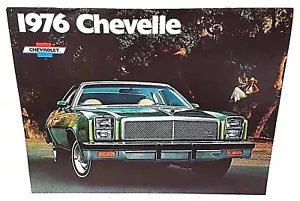 Vintage Chevrolet 1976 Chevelle Car Catalog Brochure Malibu Coupe Sedan + MORE - Picture 1 of 8
