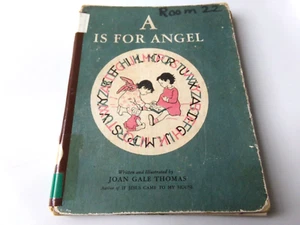 1953 (1939) A is For Angel by Joan Gale Thomas vtg Hardcover Christian Book - Imagen 1 de 9