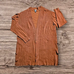 🍂 Worthington Damen Strickjacke PLUS 2XL zimtbraun vorne offen 🍂 - Bild 1 von 8