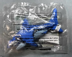 2002 WENDY'S / ANIMAL PLANET "CLIP-ON" BLUE SHARK KID'S MEAL TOY (MIP) * - Picture 1 of 2