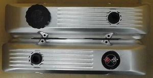 GM 14050239/14050240 Valve Covers, Left & Right, Magnesium, Painted, Vette, Pair - Picture 1 of 3