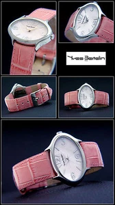 SPORTLICH- DAMEN ARMBAND UHR AUS EDELSTAHL GUT LESBAR ROSA NEU - Picture 1 of 1