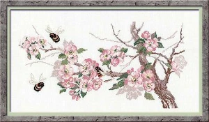 RIOLIS 635 BREATH OF SPRING COUNTED CROSS STITCH KIT - Picture 1 of 2
