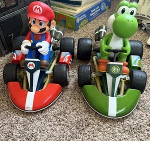 MARIO KART AND YOSHI LARGE SCALE RC 17" ONLY BOTH IN GREAT CONDITION SOLD AS IS - Picture 1 of 8