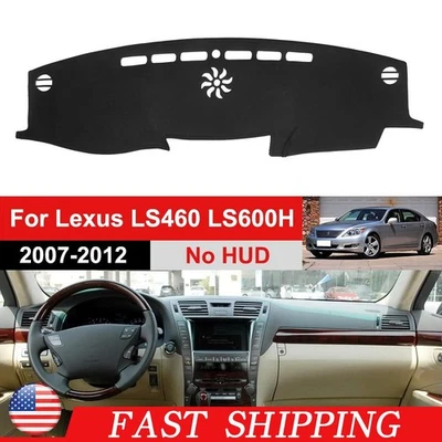 DashMat Dash Cover Dashboard Mat Interior Pad For Lexus LS460 LS600H 2006-2011 - Image 1 of 4