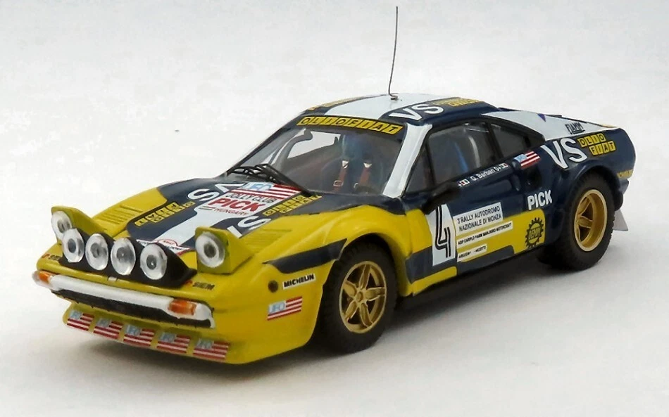 FERRARI 308 GTB GR.4 N.4 2nd RALLY MONZA 1980 NICO-BARBAN 1:43 - Immagine 1 di 1