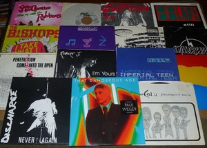 15 vinyl LOT power pop THE COLD kbd PAUL WELLER the jam DISCHARGE punk RUBINOOS - Picture 1 of 7