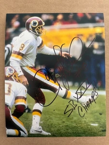Chip Lohmiller signed WASHINGTON REDKSINS 8 X 10 photo SUPER BOWL XXVI - Picture 1 of 1