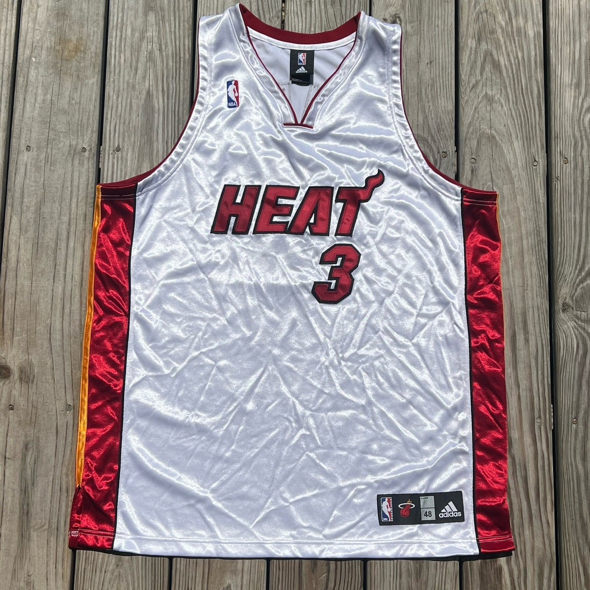 ☆adidas☆ NBA マイアミ・ヒート ウェイド ゲームシャツ C-4855 楽天市場】NBA ドウェイン・ウェイド マイアミ・ヒート