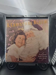A Christmas Album 1984 LP Frank Sinatra Streisand Johnny Mathis EX/EX - Picture 1 of 9