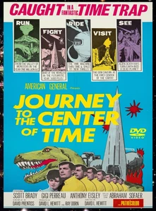 Journey to the Center of Time  1967 DVD Sci-Fi Movie Remastered Scott Brady - Picture 1 of 1