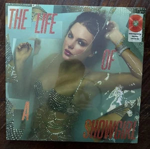Taylor Swift The Life of a Showgirl Portofino Orange Glitter Vinyl LP SEALED IH - Picture 1 of 2