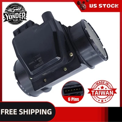 Car Mass Air Flow Sensor FOR 1989-1998 Mazda Bravo B2600 UF G6 2.6L E5T50471 - Image 1 of 4
