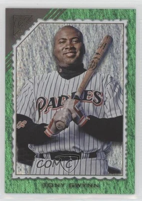 2022 Topps Gallery Green Pattern /99 Tony Gwynn #34 HOF - Image 1 of 2