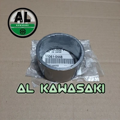 Junta de junta de tubo de escape OEM apta para Kawasaki Ninja ZX6R 2011-2017 11061-0448 Foto 1 de 2