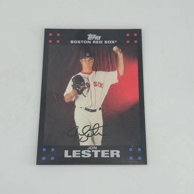 2007 Topps #383 Jon Lester Boston Red Sox - Image 1 of 2