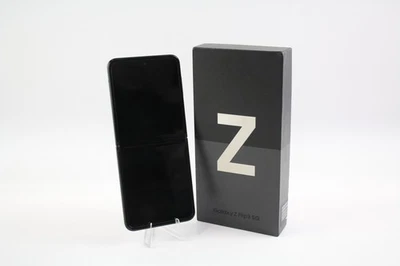 Samsung Galaxy Z Flip3 5G (Unlocked) 128GB Phantom Black Grade C Boxed - Image 1 of 4