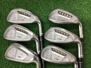 TaylorMade RAC OS Iron Set 2003 5I-9I.Pw 6 peaces Shaft TM-RAC PLUS Flex R used. - Picture 1 of 6