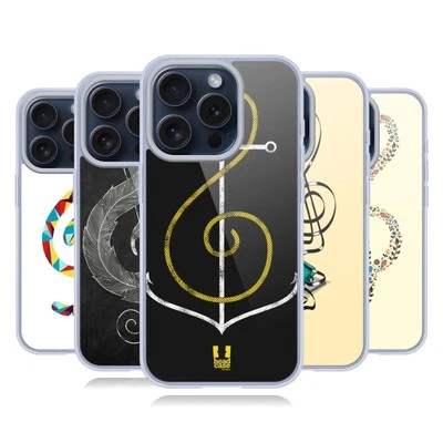 HEAD CASE DESIGNS G-CLEF ART GEL CASE COMPATIBLE WITH APPLE iPHONE & MAGSAFE - Image 1 of 4