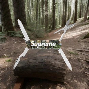🔥Supreme x Victorinox Pocket Knife TrueTimber® Kanati Camo| SS25| SWITZ Made - Picture 1 of 3