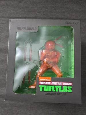 Figura mediana TMNT Miguel Ángel 8" de Kidrobot nueva en caja Teenage Mutant Ninja Turtles Foto 1 de 4