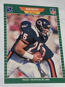 1989 Pro Set Brad Pattern Rookie Chicago Bears #46 - Imagen 1 de 2