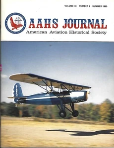 AAHS Vol 40 # 2 (Summer 1995) American Aviation Historical Society Journal - Imagen 1 de 1