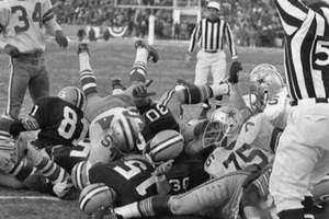 1967 Green Bay Packers BART STARR Eisschale Druck NFC Champs 4 x 6 Foto - Bild 1 von 1