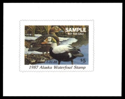 AK3 Arkansas State Duck Stamp Proof - Image 1 of 2