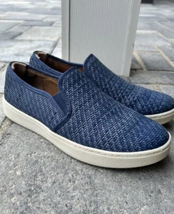 Sofft Slip On Women's 10M Blue Navy Woven Style 3307 Sneaker Casual - Picture 1 of 7
