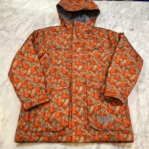 Sims Jacket Boys XL Orange Camo Snowboard Ski Insulated Coat Winter Hood - Picture 1 of 16