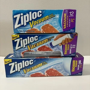 ZIPLOC Vacuum Starter Kit Hand Pump With Bags-new - Picture 1 of 2