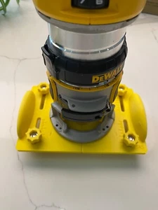 Dewalt DCW600 DWP611 Router base jig for making mortise slot mortises grooves - Picture 1 of 12