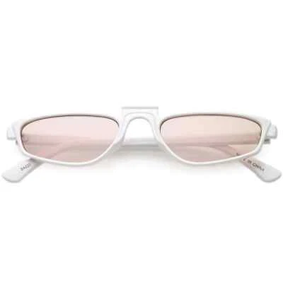 Moda Vintage Retro Años 90 Matrix Micro Pequeño Ojo de Gato Estilo Gafas de Sol Lentejas Nuevo Foto 1 de 4