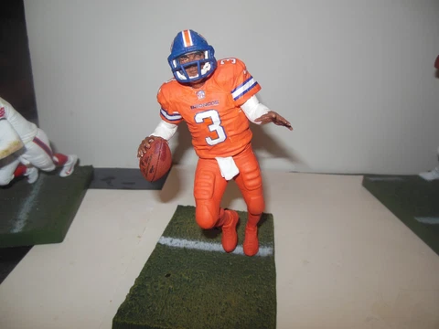 Custom McFarlane of Denver Broncos QB Russell Wilson Color Rush Uni Cover