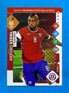 Panini Adrenalyn Road to Qatar 2022 Card n.105 Arturo Vidal Chile - Imagen 1 de 1