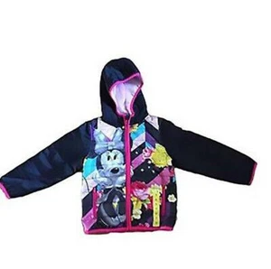Disney's Minnie Mouse Toddler Girl Hooded Puffer Jacket, Multicolor,  Size 6X - Picture 1 of 2