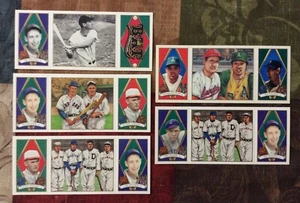 1993 Upper Deck B.A.T. BAT Triple Fold Ted Williams Red Sox 5 Different NM/MT+ - Picture 1 of 2