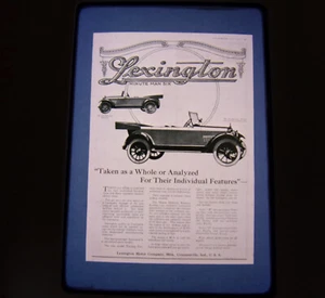 Lexington Minute Man Six Vintage 35MM Slide Car Advertising Automobilia Ad - Picture 1 of 4