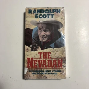 The Nevadan - Randolf Scott, Dorothy Malone (VHS 1989) Brand New Sealed - Picture 1 of 4