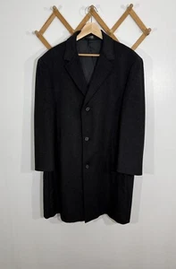 Cardinal Of Canada Long Coat Wool Cashmere 46R - Picture 1 of 8