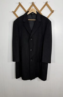 Cardinal Of Canada Long Coat Wool Cashmere 46R - Image 1 of 4