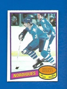 1980-81 O PEE CHEE #67 MICHEL GOULET ROOKIE RC QUEBEC NORDIQUES 80-81 OPCNHL - Picture 1 of 2
