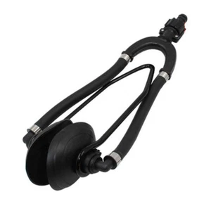 Boat Black Nylon Outboard Motor Water Flusher Ear Muffs Cups Enging Dual Feed - Picture 1 of 4